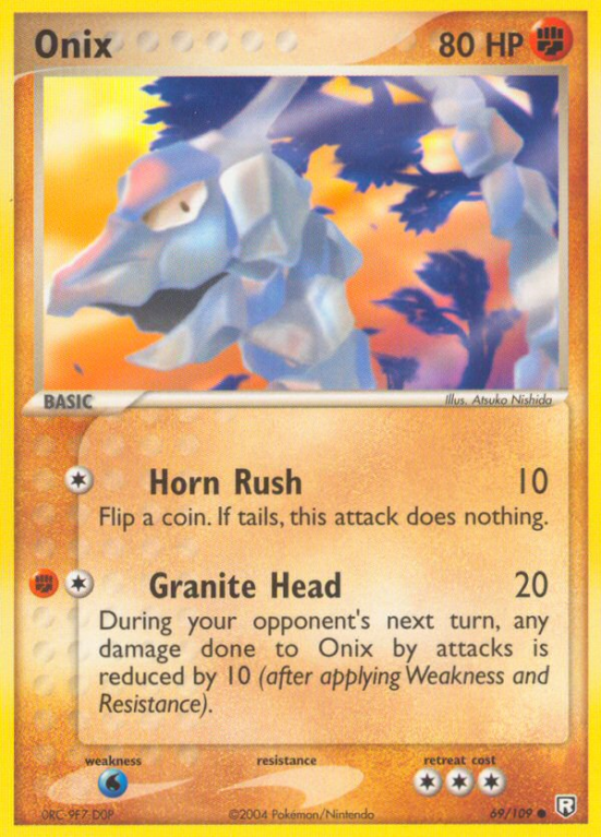 Onix 69/109 EX Team Rocket Returns