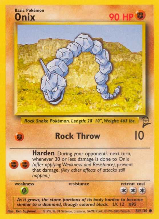 Onix 84/130 Base Base Set 2