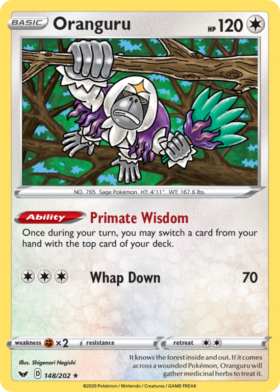 Oranguru 148/202 Sword & Shield Sword & Shield