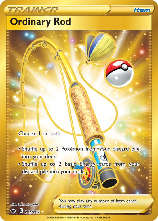 Ordinary Rod 215/202 Sword & Shield Sword & Shield