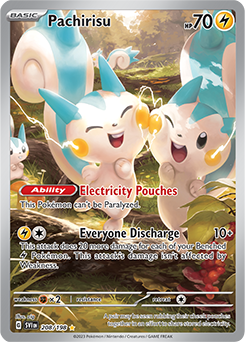 Pachirisu 208/198 Scarlet & Violet Scarlet & Violet