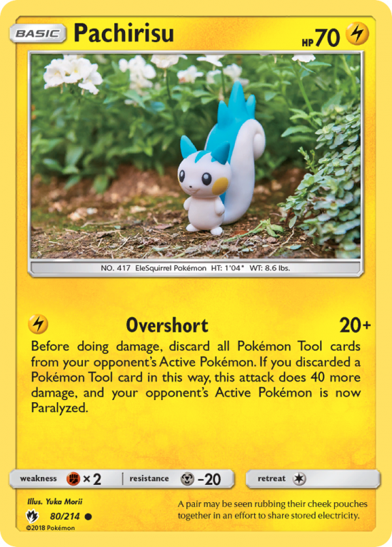 Pachirisu 80/214 Sun & Moon Lost Thunder