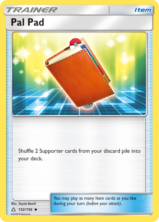 Pal Pad 132/156 Sun & Moon Ultra Prism