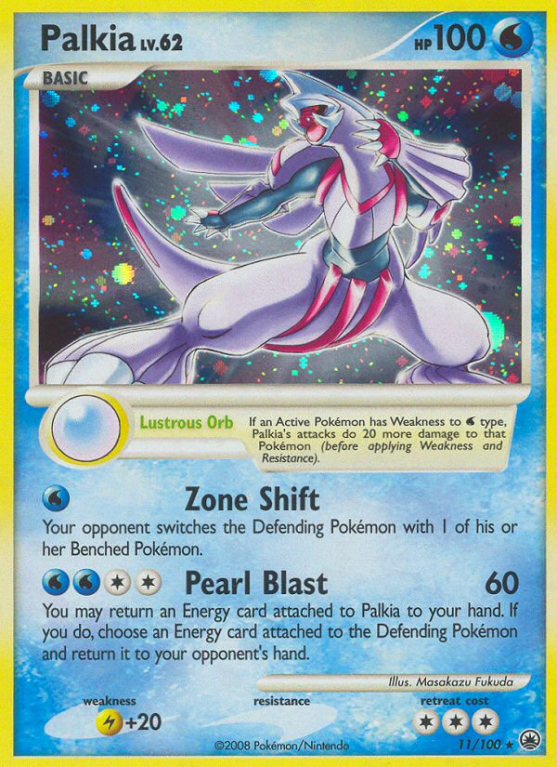 Palkia 11/100 Diamond & Pearl Majestic Dawn