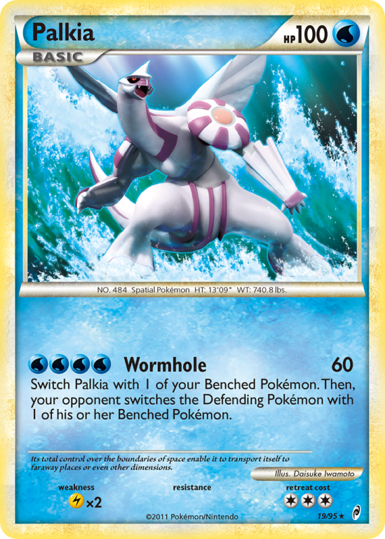 Palkia 19/106 HeartGold & SoulSilver Call of Legends