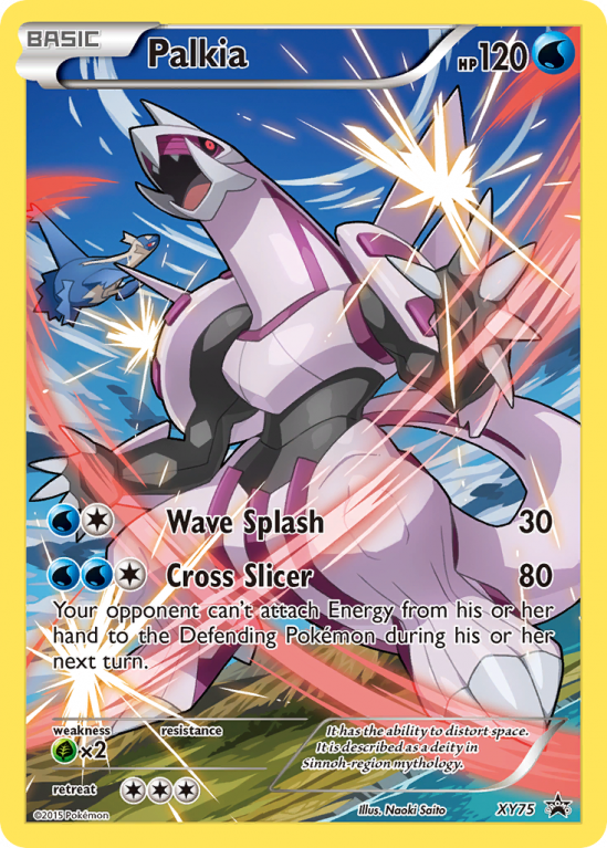 Palkia XY75/183 XY XY Black Star Promos