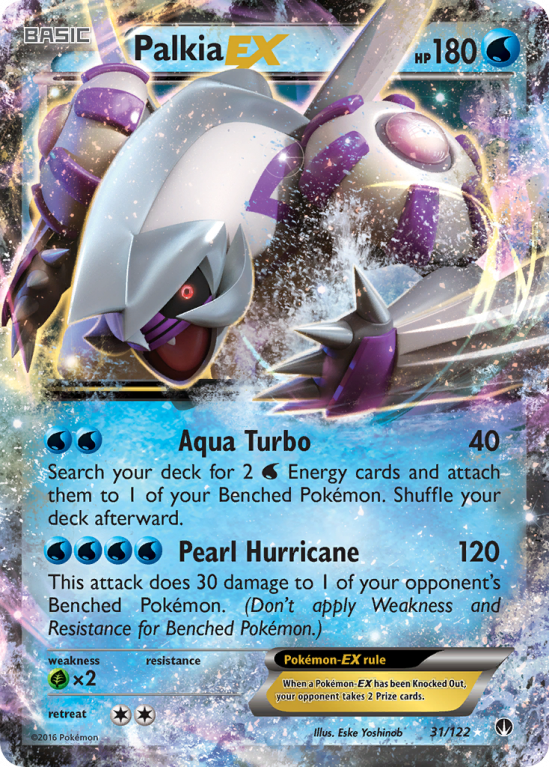 Palkia-EX 31/122 XY BREAKpoint