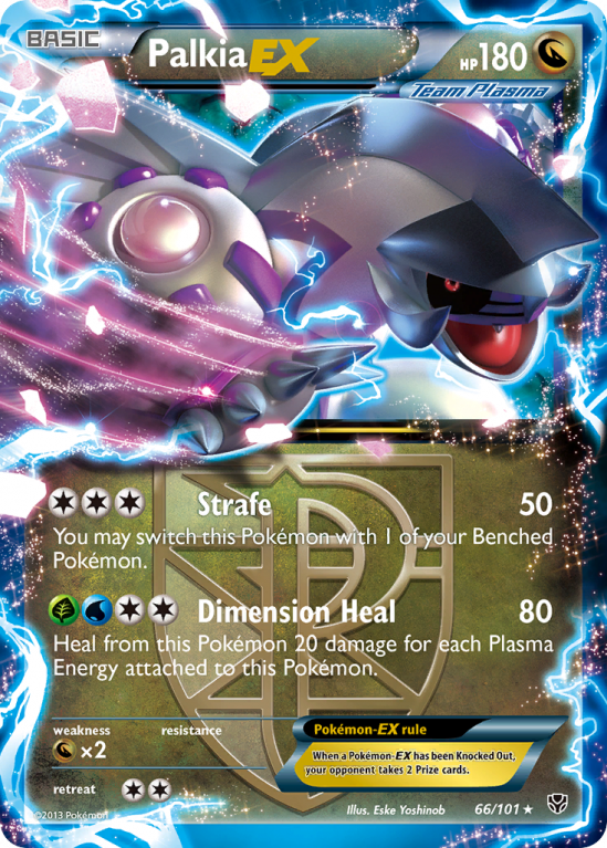 Palkia-EX 66/101 Black & White Plasma Blast