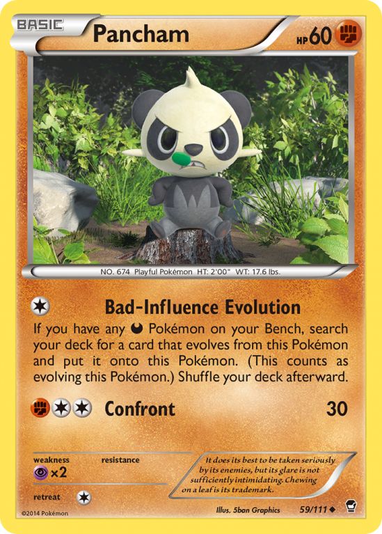 Pancham 59/111 XY Furious Fists