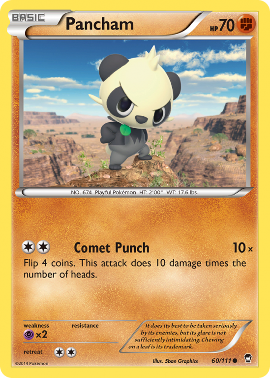 Pancham 60/111 XY Furious Fists