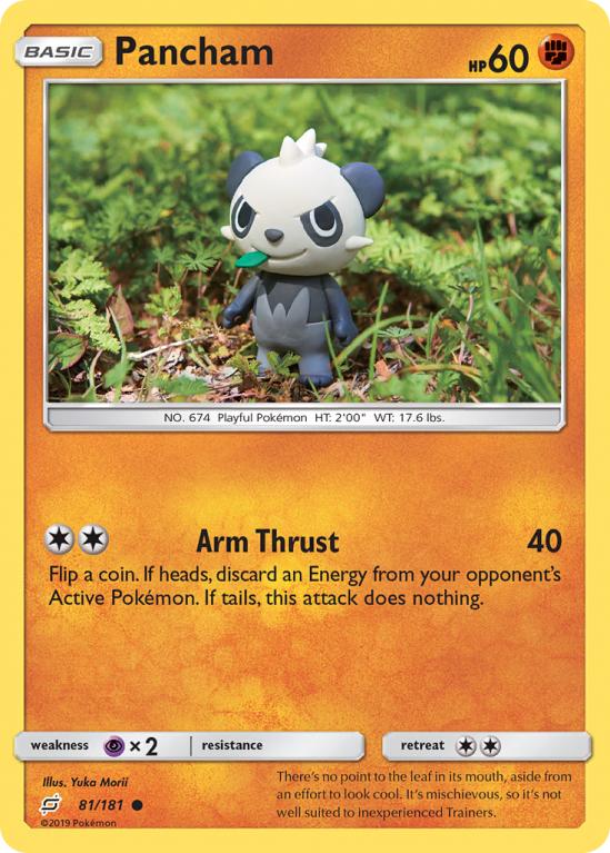 Pancham 81/181 Sun & Moon Team Up
