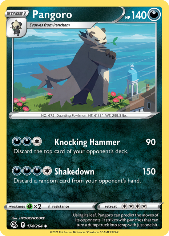 Pangoro 174/264 Sword & Shield Fusion Strike