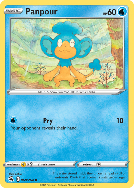 Panpour 68/264 Sword & Shield Fusion Strike