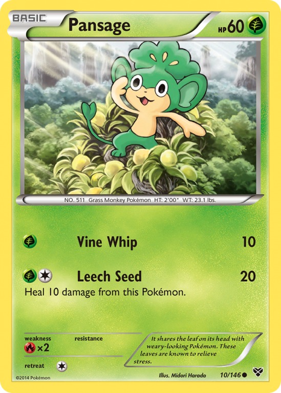 Pansage 10/146 XY XY