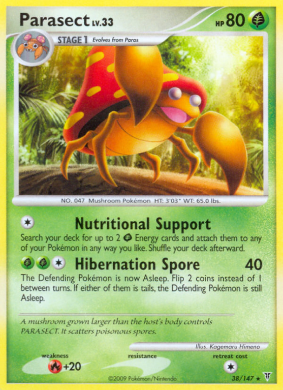Parasect 38/147 Platinum Supreme Victors