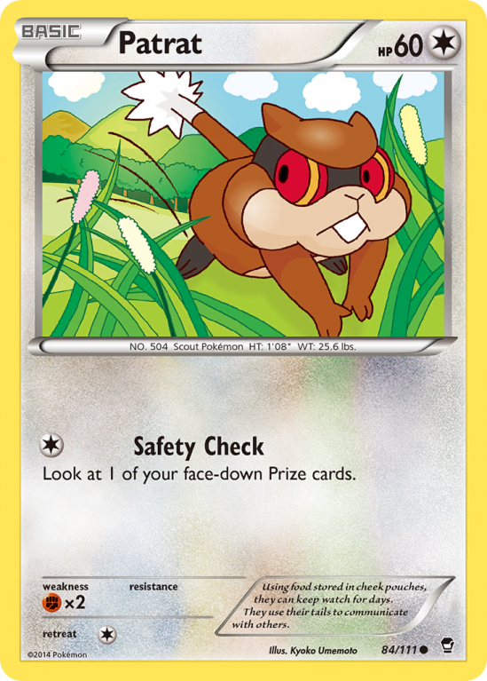 Patrat 84/111 XY Furious Fists