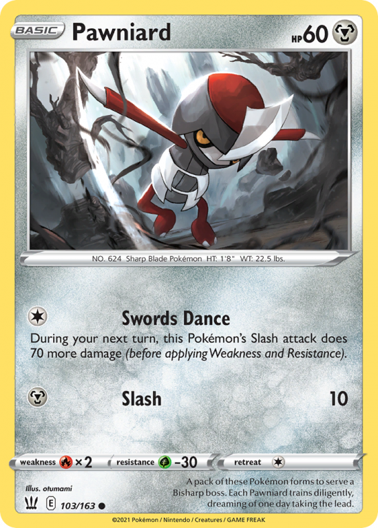 Pawniard 103/163 Sword & Shield Battle Styles