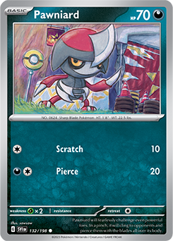 Pawniard 132/198 Scarlet & Violet Scarlet & Violet