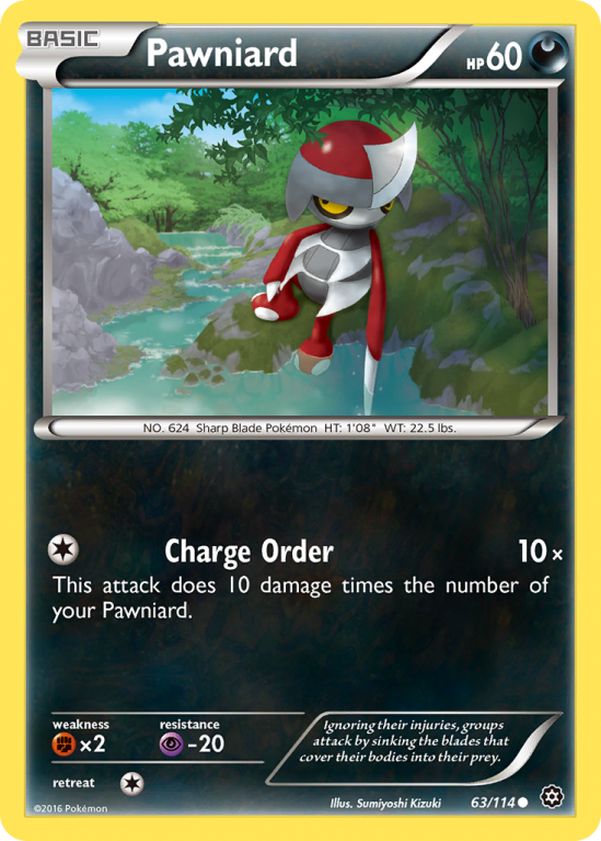 Pawniard 63/114 XY Steam Siege