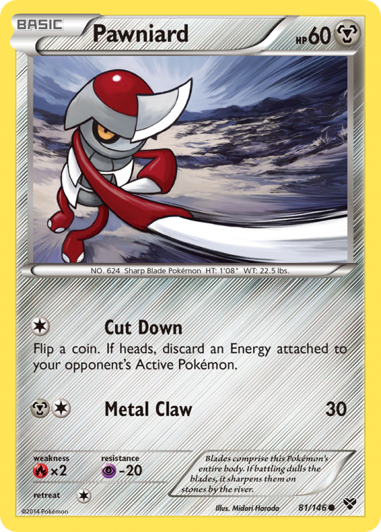 Pawniard 81/146 XY XY