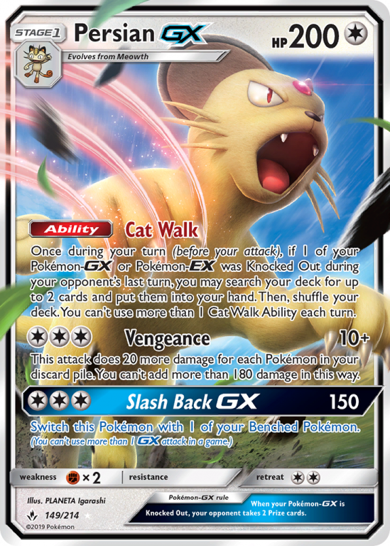 Persian-GX 149/214 Sun & Moon Unbroken Bonds