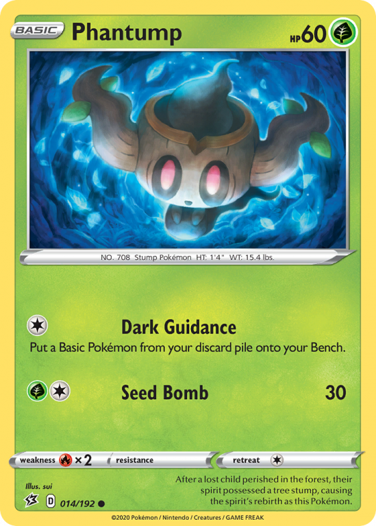 Phantump 14/192 Sword & Shield Rebel Clash