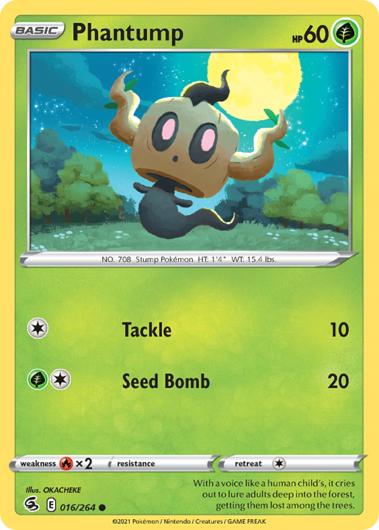 Phantump 16/264 Sword & Shield Fusion Strike