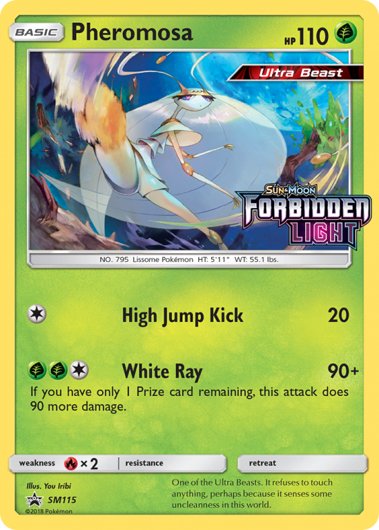 Pheromosa SM115/156 Sun & Moon SM Black Star Promos
