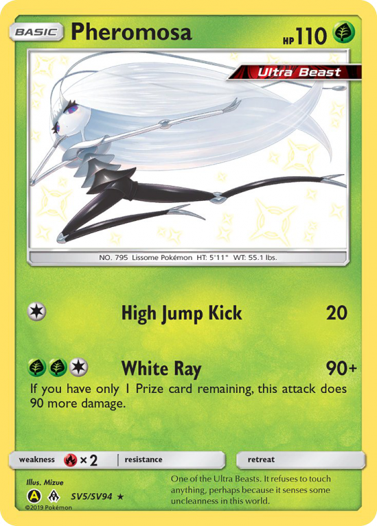 Pheromosa SV5/94 Sun & Moon Shiny Vault