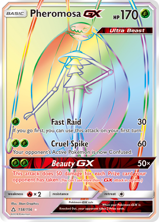 Pheromosa-GX 158/156 Sun & Moon Ultra Prism