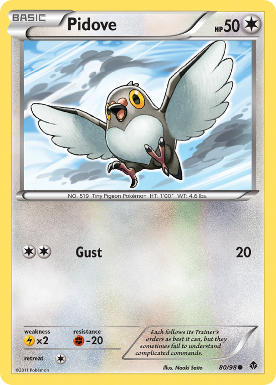 Pidove 80/98 Black & White Emerging Powers