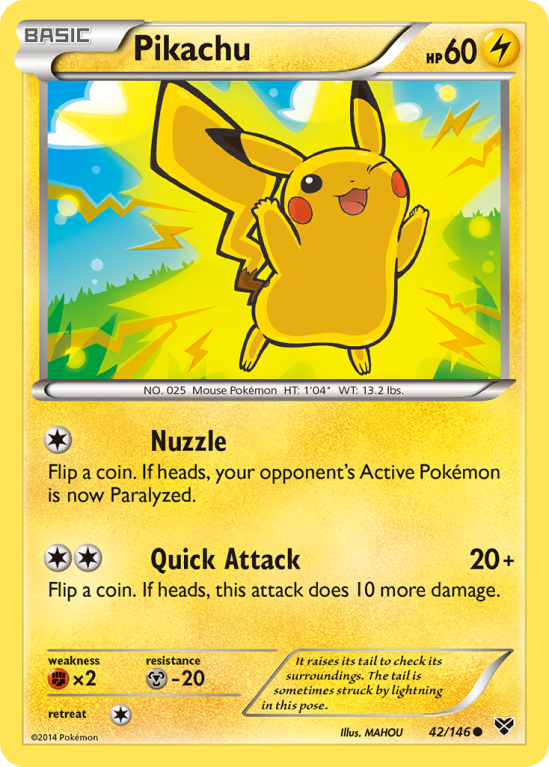 Pikachu 42/146 XY XY