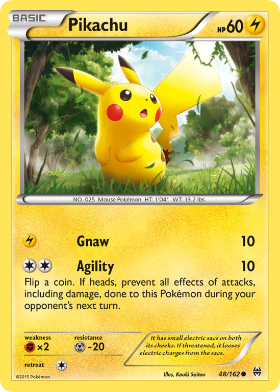 Pikachu 48/162 XY BREAKthrough
