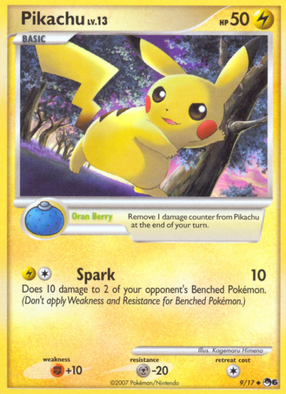 Pikachu 9/17 POP POP Series 6