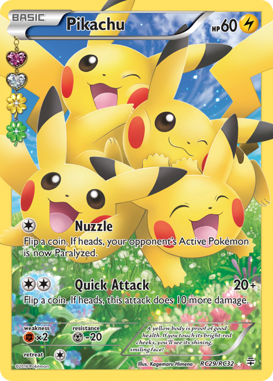 Pikachu RC29/115 XY Generations
