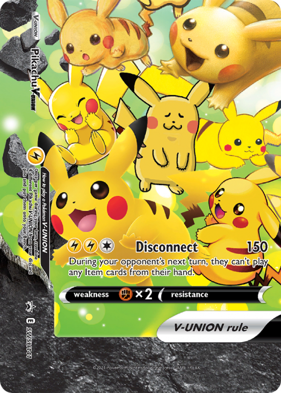 Pikachu V-UNION SWSH141/103 Sword & Shield SWSH Black Star Promos