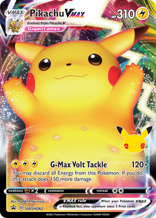Pikachu VMAX SWSH062/103 Sword & Shield SWSH Black Star Promos