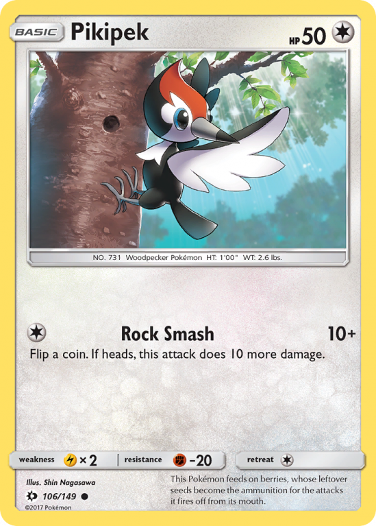 Pikipek 106/149 Sun & Moon Sun & Moon