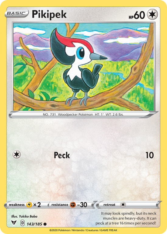 Pikipek 143/185 Sword & Shield Vivid Voltage