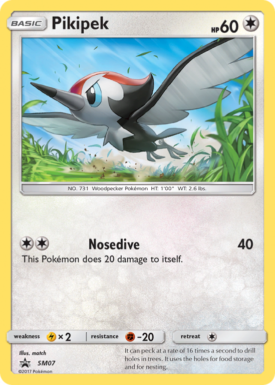 Pikipek SM07/156 Sun & Moon SM Black Star Promos
