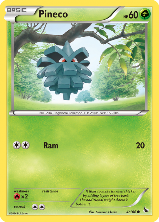 Pineco 4/106 XY Flashfire