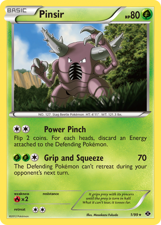 Pinsir 1/99 Black & White Next Destinies