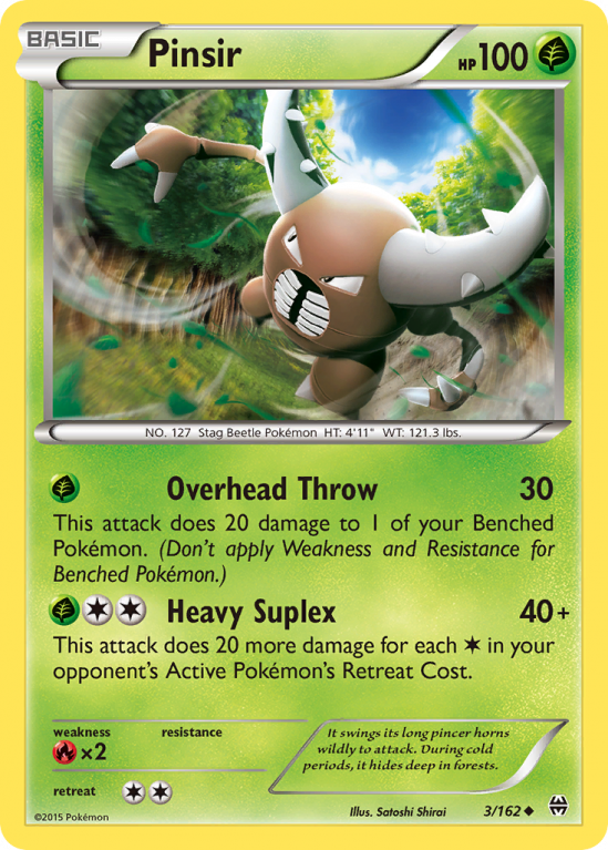 Pinsir 3/162 XY BREAKthrough