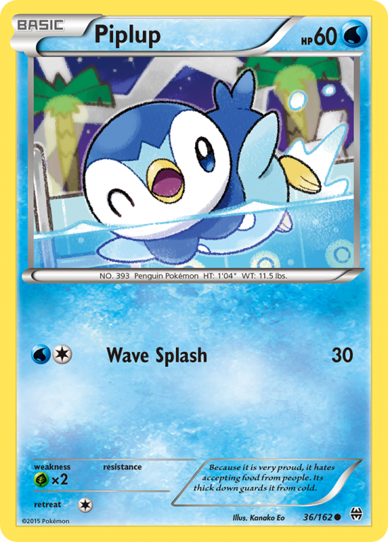 Piplup 36/162 XY BREAKthrough