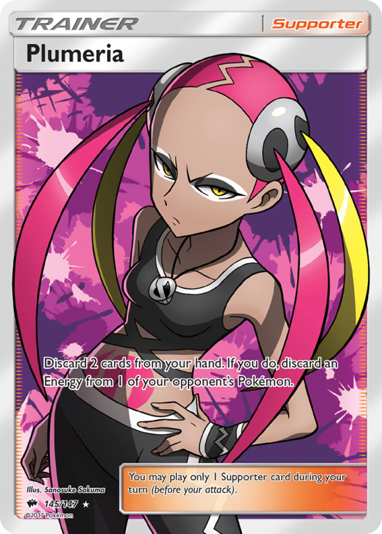 Plumeria 145/147 Sun & Moon Burning Shadows