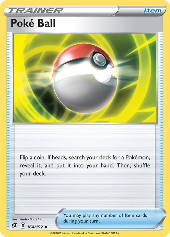 Poké Ball 164/192 Sword & Shield Rebel Clash