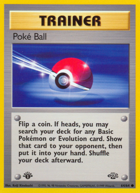 Poké Ball 64/64 Base Jungle