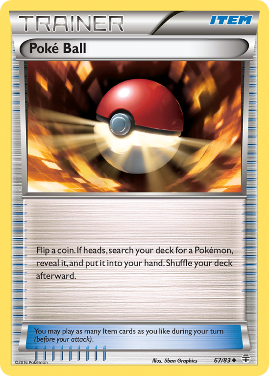 Poké Ball 67/115 XY Generations