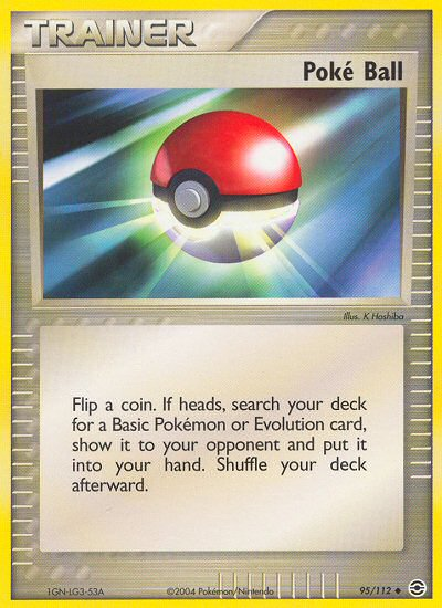 Poké Ball 95/112 EX FireRed & LeafGreen