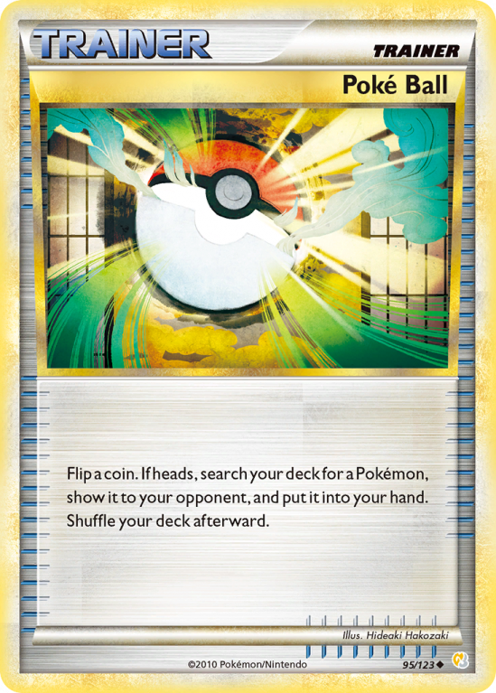Poké Ball 95/123 HeartGold & SoulSilver HeartGold & SoulSilver